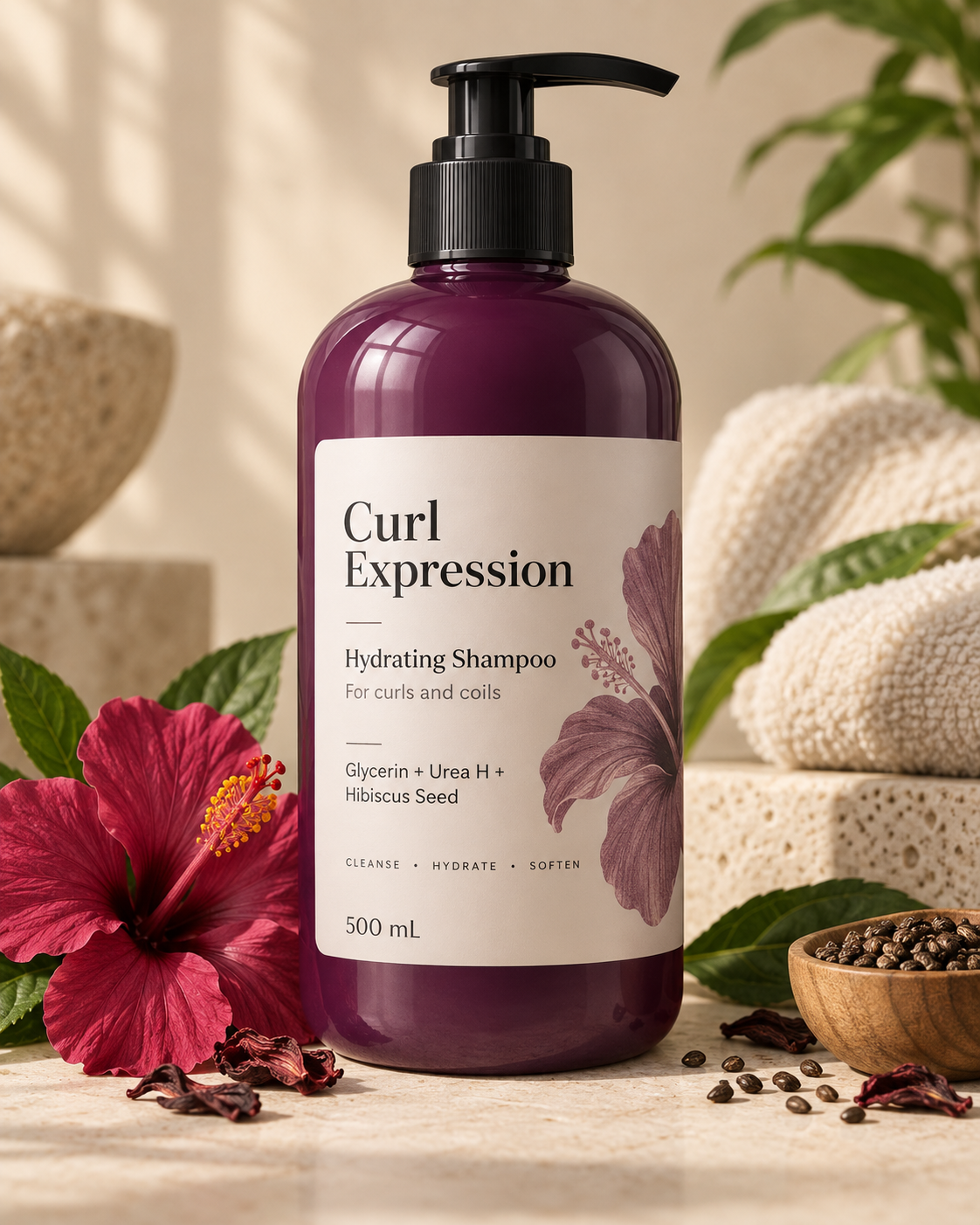 Curl expression hydrating shampoo