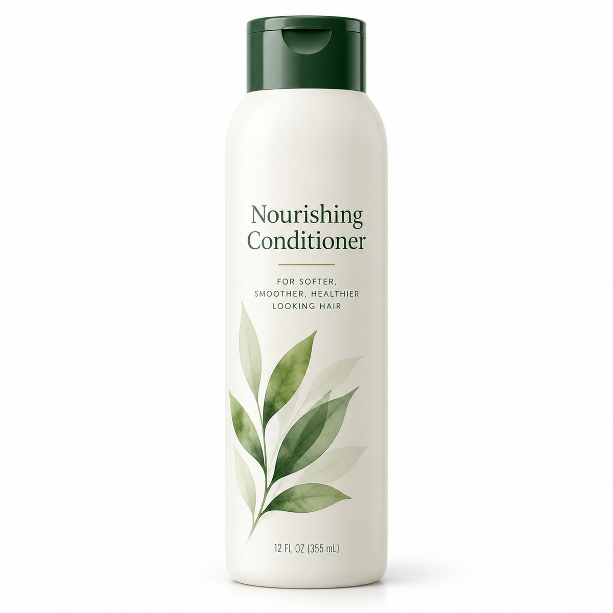 Unbranded nourishing conditioner product artwork